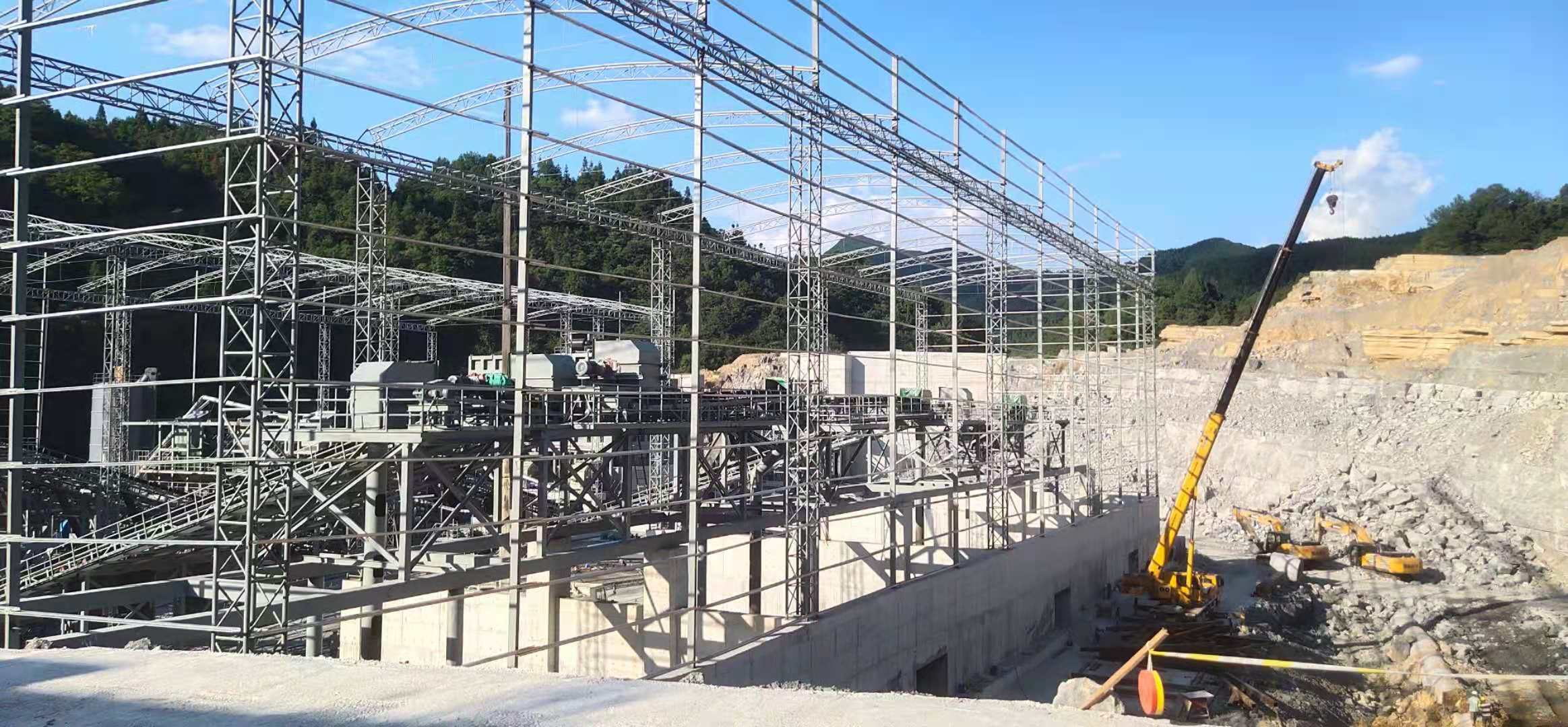 道真縣眾有石材公司配電工程